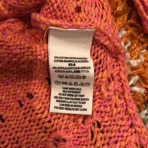 Free People Hot Tropics chunky knit sweater, M - Picture 9 of 9